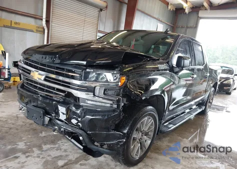 2019 Chevrolet Silverado 1500 High Country из США, поврежденный, VIN 1GCUYHED0KZ175027